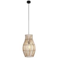 ECO-Light BAMBOO 9510 S1-H BA Hanglamp E27 Bamboe, Natuur - thumbnail