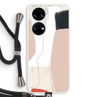 Lava: Huawei P50 Transparant Hoesje met koord