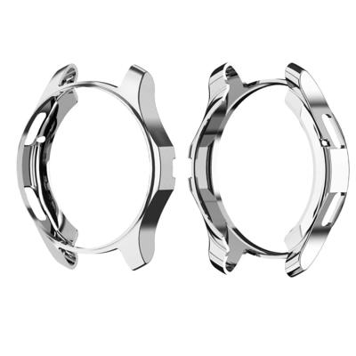 TPU plated schokbestendig Case voor Samsung Gear S3 Frontier SmartWatch 42mm (zilver)