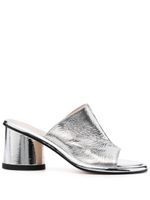 AGL mules Alison 80 mm en cuir - Argent - thumbnail