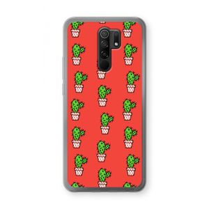 Mini cactus: Xiaomi Redmi 9 Transparant Hoesje