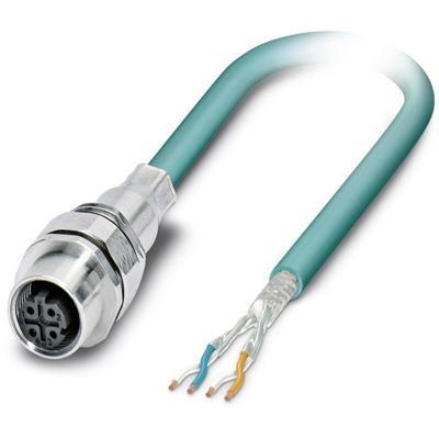 Phoenix Contact 1528484 Sensor/actuator inbouwconnector M12 Aantal polen (sensoren): 4 Bus, inbouw 0.50 m 1 stuk(s)