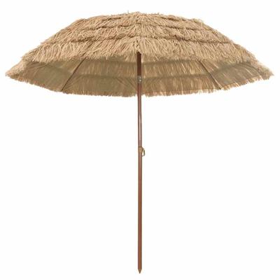 Strandparasol Bruin 265 x 267 cm Staal
