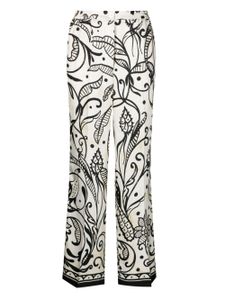 F.R.S For Restless Sleepers pantalon palazzo en soie - Blanc