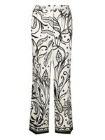 F.R.S For Restless Sleepers pantalon palazzo en soie - Blanc