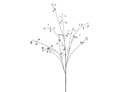 Kunsttak rosehip ingo burgundy, 134 cm - Hortus