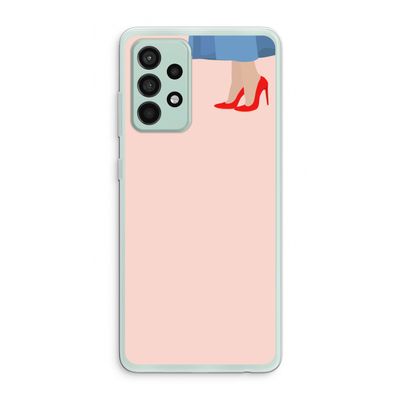 High heels: Samsung Galaxy A52s 5G Transparant Hoesje
