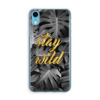 Stay wild: iPhone XR Transparant Hoesje