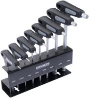 CONTEC binnenzeskant-sleutelset "tfp-250" ct hex spanner set tfp-250 8pcs.