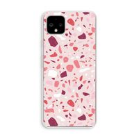 Terrazzo N°15: Pixel 4 XL Transparant Hoesje