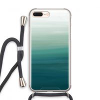 Ocean: iPhone 7 PLUS Transparant Hoesje met koord