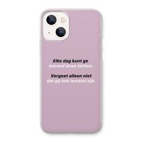 gij zijt ook iemand: iPhone 13 Transparant Hoesje