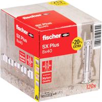 Fischer 573161 SX Plus Plug 40 mm 8 mm 120 stuk(s)