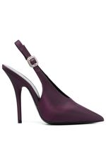 Saint Laurent escarpins Yasmeen à bride arrière 115 mm - Violet