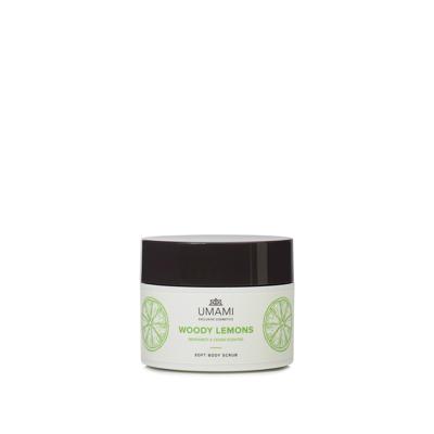 Umami Exclusive Cosmetics Woody Lemons Soft Body Scrub Bergamot & Ceder 250ml