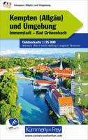 Wandelkaart 46 Outdoorkarte Kempten (Allgäu) und Umgebung | Kümmerly & Frey