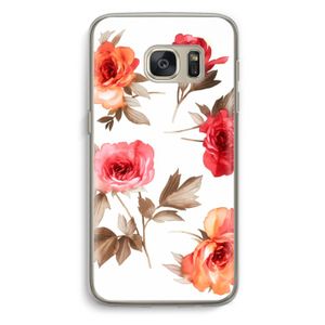 Roosjes: Samsung Galaxy S7 Transparant Hoesje