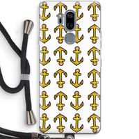 Musketon Anchor: LG G7 Thinq Transparant Hoesje met koord