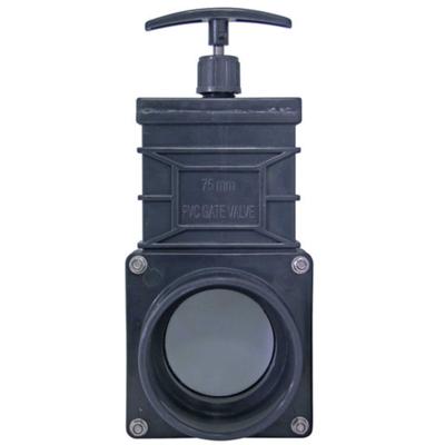 Xclear Schuifkraan 75mm voor Vijvers & Zwembaden - PVC, Handmatige Bediening, Eenvoudig & Onderhoudsarm