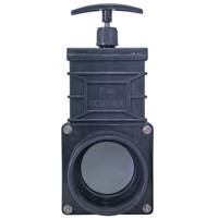 Xclear Schuifkraan 75mm voor Vijvers & Zwembaden - PVC, Handmatige Bediening, Eenvoudig & Onderhoudsarm