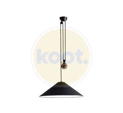 Artemide - Aggregato Saliscendi Kegel 53cm hanglamp Antraciet