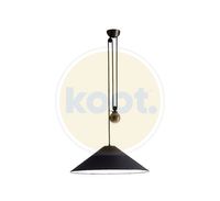 Artemide - Aggregato Saliscendi Kegel 53cm hanglamp Antraciet Artemide - Aggregato Saliscendi Kegel 53cm hanglamp Antraciet