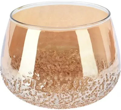 THEELICHTHOUDER GOUD 16X12CM