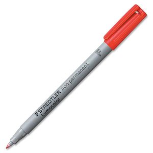 Viltstift Staedtler Lumocolor 316 non permanent F rood