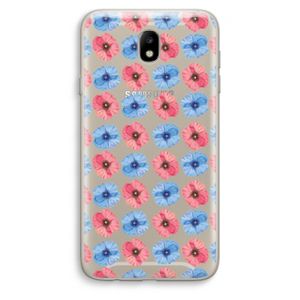 Klaproosjes: Samsung Galaxy J7 (2017) Transparant Hoesje