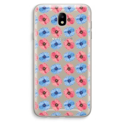 Klaproosjes: Samsung Galaxy J7 (2017) Transparant Hoesje