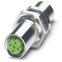 Phoenix Contact 1424326 Sensor/actuator inbouwconnector M12 Aantal polen (sensoren): 4 Bus, inbouw 1 stuk(s)