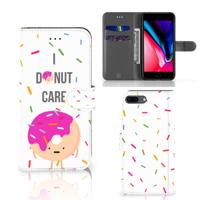 Apple iPhone 7 Plus | 8 Plus | Book Cover | Donut Roze