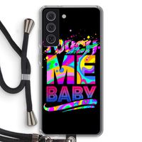 Touch Me: Samsung Galaxy S21 FE Transparant Hoesje met koord