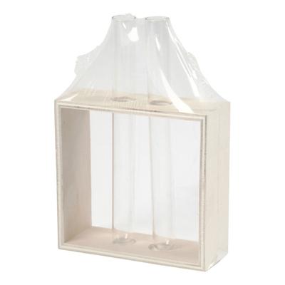 Creativ Company Reageerbuishouder, h: 10+15 cm, d: 4 cm, b: 10,5 cm, 1 stuk