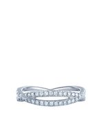 KWIAT bague Fiedelity en or blanc 18ct ornée de diamants - Argent