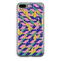 Skew Blush 1: iPhone 8 Plus Transparant Hoesje
