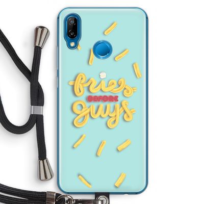 Always fries: Huawei P20 Lite Transparant Hoesje met koord