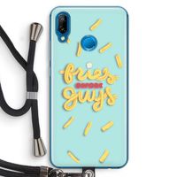 Always fries: Huawei P20 Lite Transparant Hoesje met koord