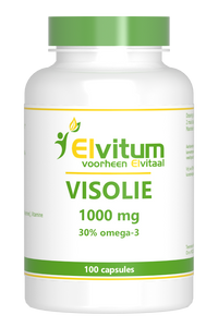 Elvitum Visolie 1000mg Capsules