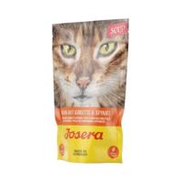 JOSERA Kippensoep met wortels en spinazie - nat kattenvoer - 70 g