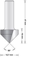 8 MM V-GROEFFREES12.7X47X60
