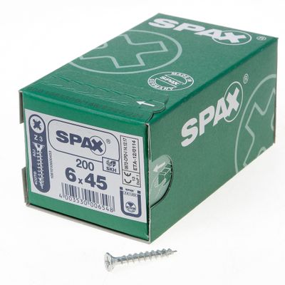 *Spax pk pz geg.6,0x45(200)
