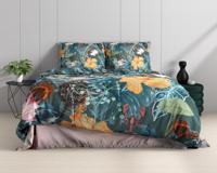 RoyalTextile - Calanthe Dekbedovertrek Katoen-Satijn - Groen - 240 x 220 RoyalTextile - Calanthe Dekbedovertrek Katoen-Satijn - Groen - 240 x 220