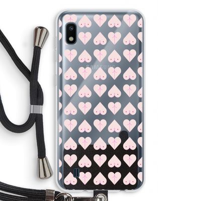 Ass 'n Titties: Samsung Galaxy A10 Transparant Hoesje met koord