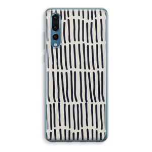 Moroccan stripes: Huawei P20 Pro Transparant Hoesje