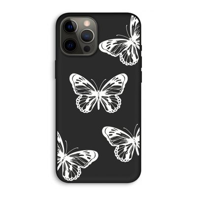White butterfly: iPhone 12 Pro Max Biologisch afbreekbaar hoesje