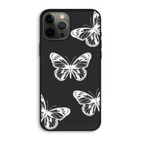 White butterfly: iPhone 12 Pro Max Biologisch afbreekbaar hoesje