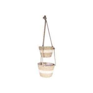 Manden hangend Ø19xh14cm + Ø22xh17cm