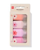 HEMA Mini Markeerstiften Bloemen - 4 Stuks