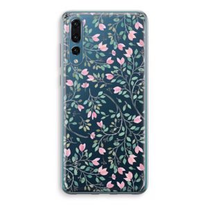 Sierlijke bloemen: Huawei P20 Pro Transparant Hoesje